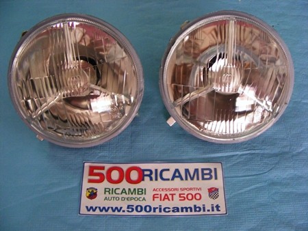 Fiat 500 epoca coppia fari - fiat,