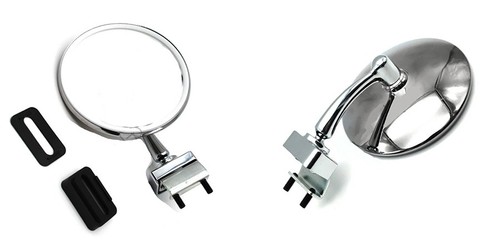 Specchietti cromati per fiat - specchietti,