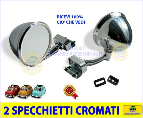 Specchietti fiat 500 epoca - specchietti,