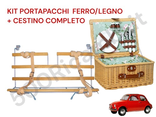 Fiat 500 epoca kit - 500, portapacchi