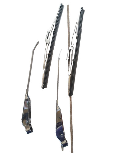 Kit coppia bracci cromati - coppia, +