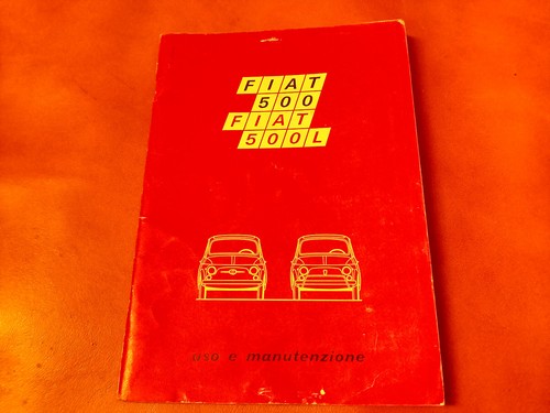 Libretto uso manutenzione - uso, e